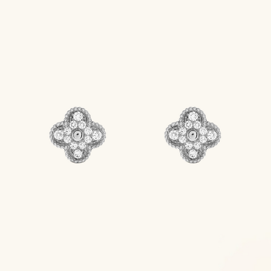 CLOVER - Silver Earrings Prestige